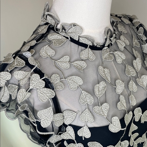 Shoshanna Liberty Dress with heart-shaped lace overlay, 8 - Picture 15 of 15